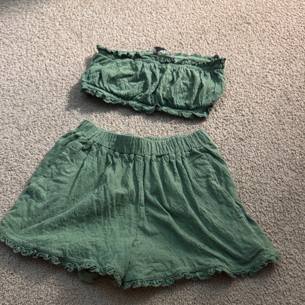 free People FP beach two piece set  sz xs